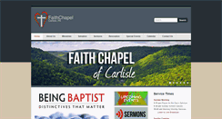 Desktop Screenshot of faithchapelpa.org